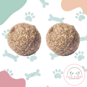Pelota Catnip Hierba Gatera X2 Unidades