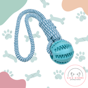Pelota con tirador dental